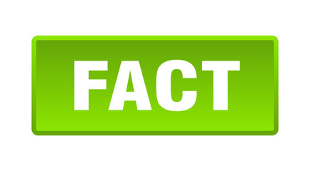 fact button. fact square green push button