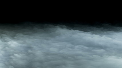 Smoke on black background realistic overlay for different projects! Very beautiful background for...