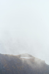 lago en medio de la monta&ntilde;a en Donegal. Slieve leave. Irlanda