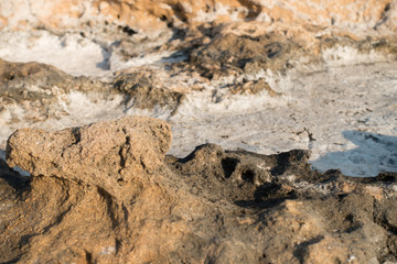 alien landscapes built of sand