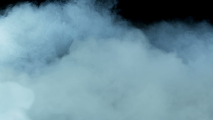 Smoke on black background realistic fog photo for different projects! Very beautiful backdrop wallpaper texture banner background still.