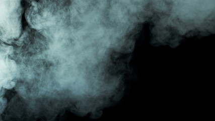 Smoke on black background realistic fog photo for different projects! Very beautiful backdrop wallpaper texture banner background still.