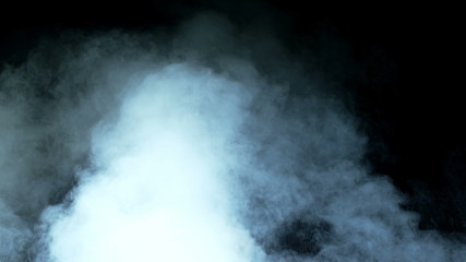 Smoke on black background realistic fog photo for different projects! Very beautiful backdrop wallpaper texture banner background still.