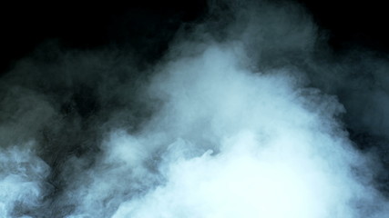 Smoke on black background realistic fog photo for different projects! Very beautiful backdrop wallpaper texture banner background still.