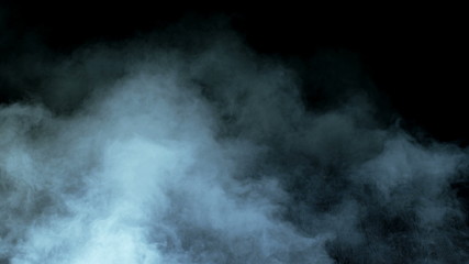 Smoke on black background realistic fog photo for different projects! Very beautiful backdrop...