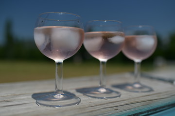 glass of white wine