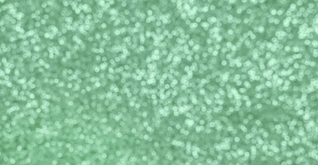 Green abstract bokeh background.