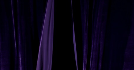 Real Velvet Cloth Stage silk Curtain. Curtain For theater, opera, show, stage scenes. Real...