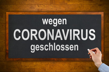 Tafel - wegen CORONAVIRUS geschlossen