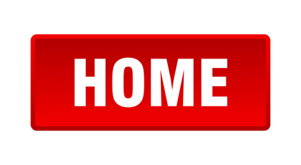 home button. home square red push button