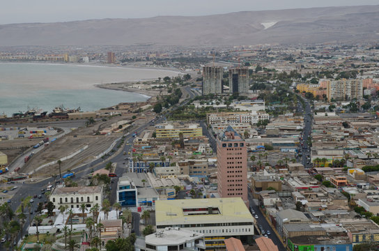City of Arica in the Arica y Parinacota Region.