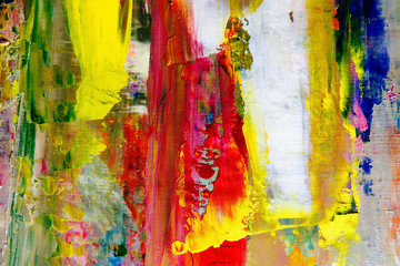 Colorful abstract background wallpaper. Modern motif visual art.  Mixtures of oil paint. Trendy...