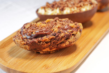 chocolate cookies egg