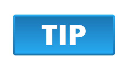 tip button. tip square blue push button