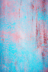 texture of double staining on metal