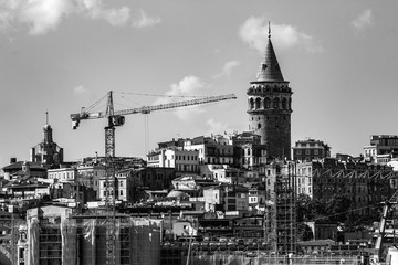 Galat Tower from the construction view