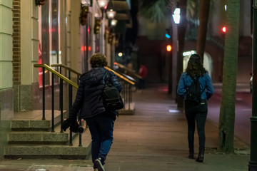 Night Walk In The City