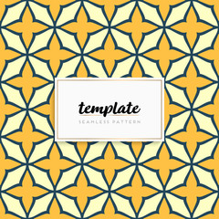 Background mandala seamless pattern vector