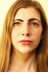 Fototapeta premium a portrait of a young woman