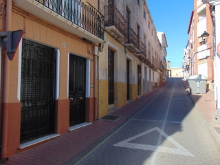 Obraz premium Calles de Cuevas de Almanzora en Almería