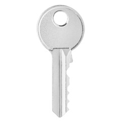 House key, isolated on white background