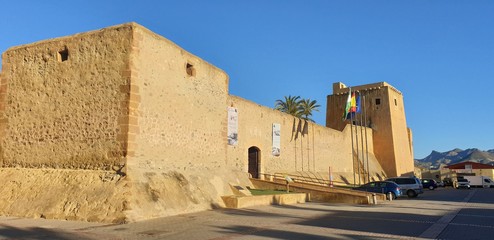 Castillo del Marqués de los Vélez en Cuevas de Almanzora. Almería