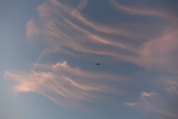 sky with clouds
