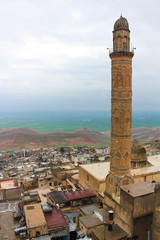 Mardin city with historical places
