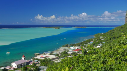 lagon de Maupiti polynésie française
