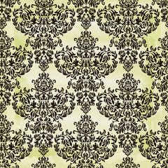 Oriental vector damask patterns for greeting cards and wedding invitations.