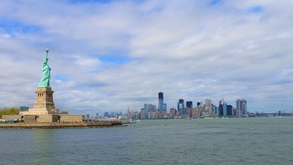 Obraz premium view of manhattan