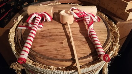 樽酒で祝