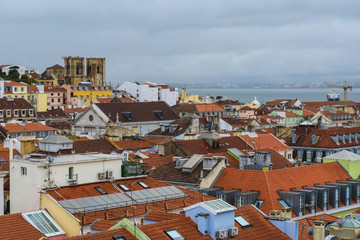 Paysage urbain Lisbonne