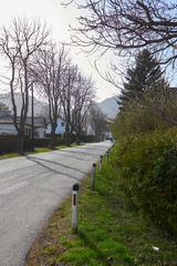 Fototapeta premium empty streets of Austria.coronavirus pandemic