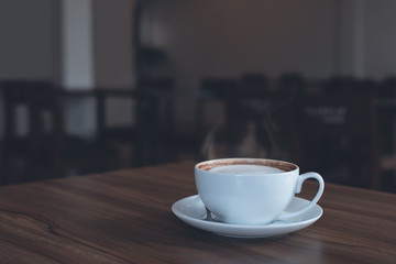 Coffee on table