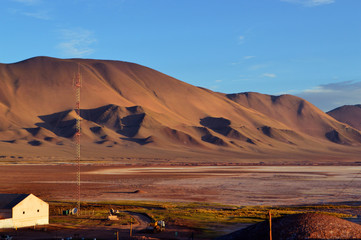 Scar on the mountain