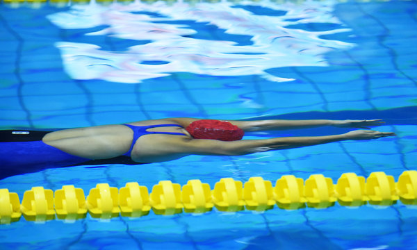 Natacion En  Unas Olimpiadas