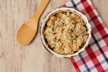 Creamy Potato Salad Food Side Dish