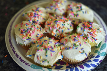 Cupcakes with Sprinkles