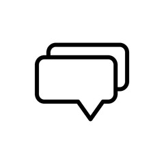 Naklejka premium Vector illustration, bubble speech icon design