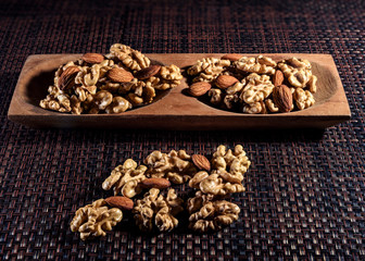 Nuts and almonds