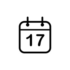 Vector illustration, calendar icon design