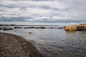 Fototapeta na wymiar A Summer Day on the Massachusetts Coastline