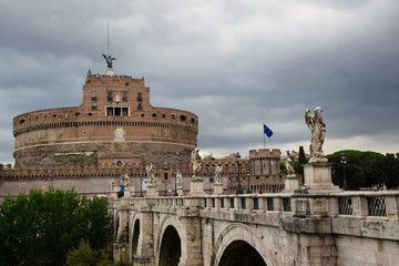 Castel Sant Angelo in Rome, Italy