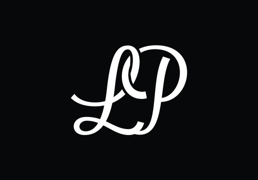 L P Initial Letter Logo design vector template, Graphic Alphabet Symbol for Corporate Business Identity