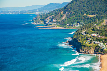 Fototapeta premium self drive along the coast