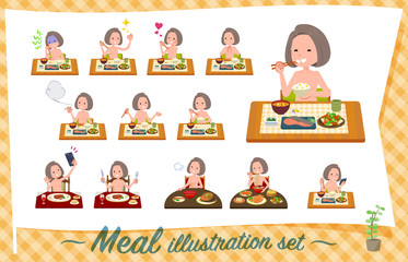 flat type nude women_Meal