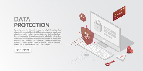 Isometric data protection system, personal information security