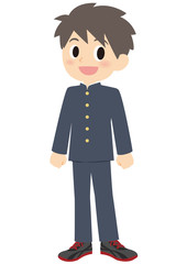 高校生の男の子