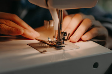 Cooking with sewing machine